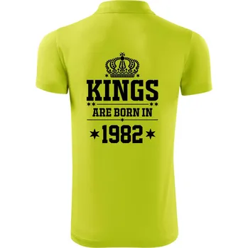 Pánská košile zrození cykl - Polokošile Victory sportovní (dresovina) - XL ( Limetková )