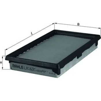 Vzduchový filtr Vzduchový filtr MAHLE LX 1631