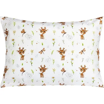 Povlak na polštářek Bellatex Povláček bavlna 40x60cm na zip Srneček