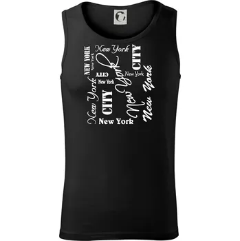 Pánské termoprádlo New York City font - Tílko pánské Core - XL ( Černá )