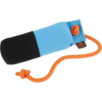 tréninková pomůcka pro psa Firedog Long-throw dummy marking 250 g baby modrý / černý