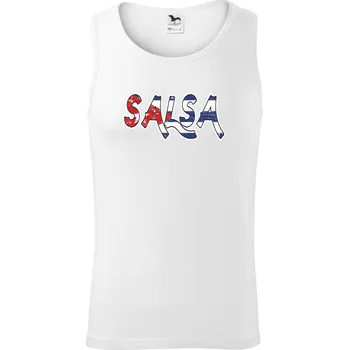 Salsa vlajka - Tílko pánské Core - S ( Bílá )