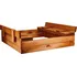 Pískoviště Springos Dřevěné pískoviště PS98S 98 x 94 cm + podložka teak
