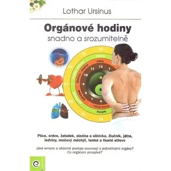 Orgánové hodiny – snadno a srozumitelně: Autor důkladně, komplexně a přitom srozumitelně popisuje funkci a činnost jednotlivých orgánů v lidském organismu. Uvádí rady pro jejich podporu a léčbu; vysvětluje, s čím souvisejí a co je podporuje; a také co zna