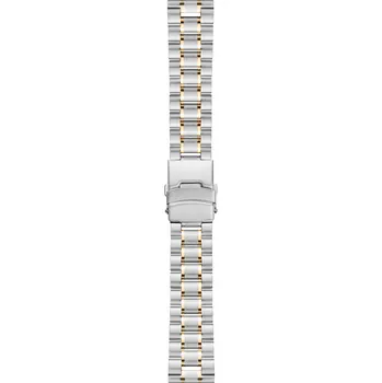 Ocelový řemínek na hodinky 20 mm bicolor