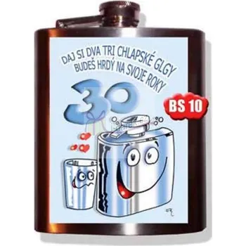 Žertovný předmět Ploskačka jubileum výročie 30 rokov-3 chlapské glgy (SK)