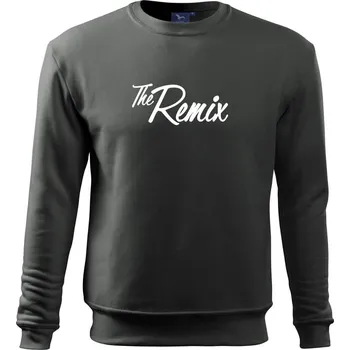 Pánská mikina The Original-The Remix - Mikina Essential dětská - 158 cm/12 let ( Tmavá břidlice (šedá se zeleným nádechem) )