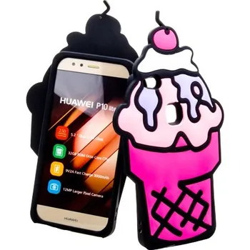 Pouzdro na mobilní telefon Pouzdro 3DFun Huawei P10 Lite ICE Růžové