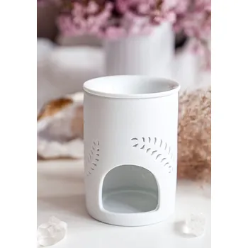 Aroma lampa YogaDay Aroma lampa bílá - peříčka