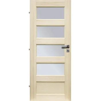Interiérové dveře Interiérové dveře z masivu ISTRIA 4S borovice 60L