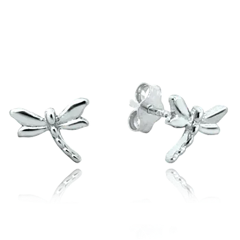 Náušnice 1807 MINET Stříbrné náušnice vážky