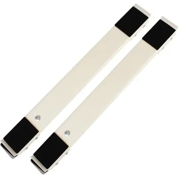 Nastavitelný podstavec pod pračku s kolečky - 2ks Stříbro