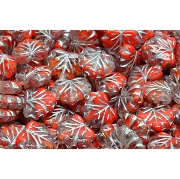 Korálek Korálky lístek č.3382 (13x11mm)