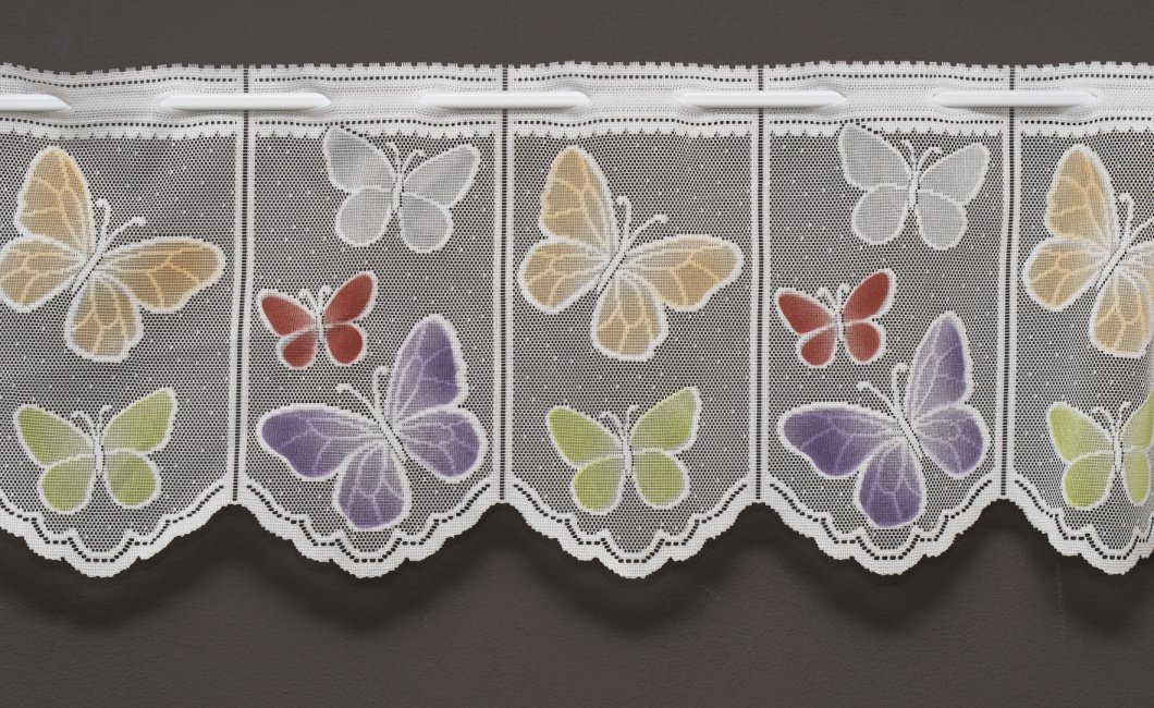 Záclona vitrážová - Albani 607209 výška 30cm - color