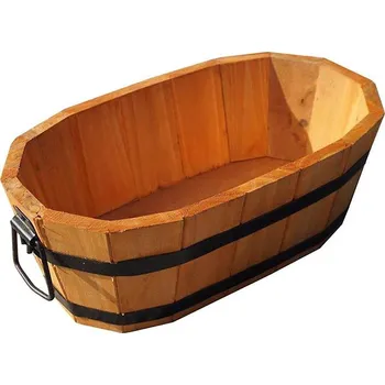 Květináč Dřevěný květináč 32 x 17 x 12 XL018D