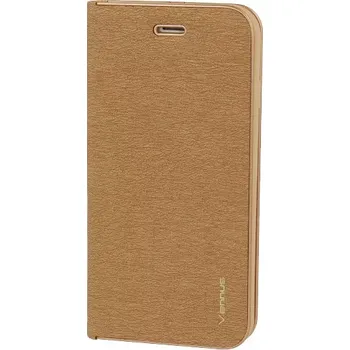 Pouzdro na mobilní telefon Pouzdro Vennus Book Frame iPhone 12 Pro Max - zlaté