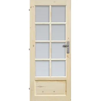 Interiérové dveře Interiérové dveře z masivu VERONA 8S 70L borovice