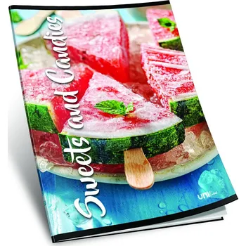 Sešit sešit 444, A4, 42 listů, linkovaný 8 mm,edice SWEET, motiv meloun