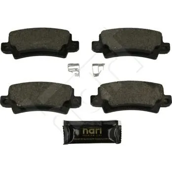 Brzdová destička Sada brzdových destiček, kotoučová brzda HART 248 957