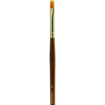 Umělecký štětec Plochý štětec Cadence 983 Flat a Long Brush - vel. 4