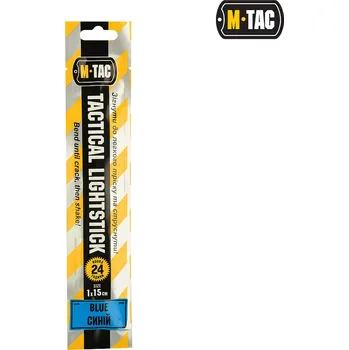 Svítilna M-TAC chemické světlo GLOW STICK 15 cm - různé barvy Barva: Modrá