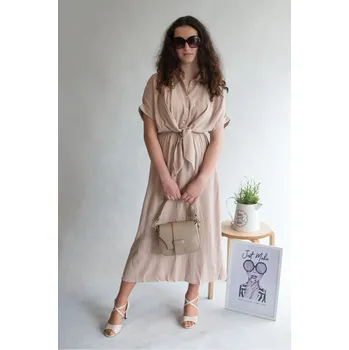 Kabelka Kabelka kožená 1213 Itálie barva: béžová