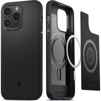 Pouzdro na mobilní telefon Pouzdro Spigen Mag Armor MagFit Apple iPhone 14 Pro Max - Matte Black