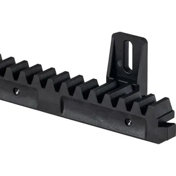 Pohon brány Stagnoli N6 - ozubený hřeben posuvné brány do 700 kg, nylonový s ocelovým jádrem, 6 spodních úchytů, modul 4, 1 m