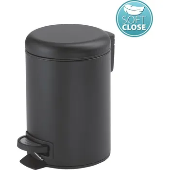 Odpadkový koš GEDY POTTY odpadkový koš 5l, Soft Close, černá mat 330914