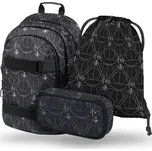 BAAGL 3 SET Skate Harry Potter Relikvie smrti: batoh, etue, sáček