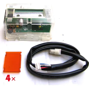 Pohon brány Výstražná lampa pro závory