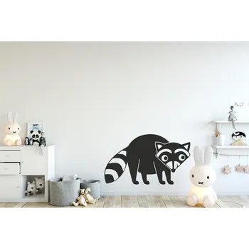 Samolepící dekorace Lepy.cz Samolepka na zeď Mýval Velikost (šířka x výška): 50x30cm, Barevná varianta: Světle zelená