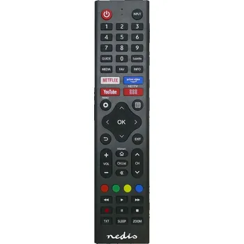 Dálkový ovladač NEDIS předprogramovaný dálkový ovladač kompatibilní se všemi televizory Hi-Sense