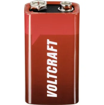 Článková baterie Voltcraft 9 V - Alkalická baterie
