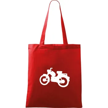 Nákupní taška Pařez - Taška bavlněná - 42 x 38 cm ( Červená )