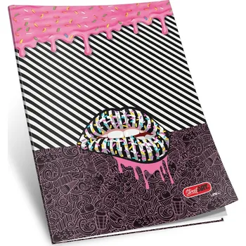 Sešit sešit 454, A4, 52 listů, linkovaný 8 mm,edice STREET, motiv donut