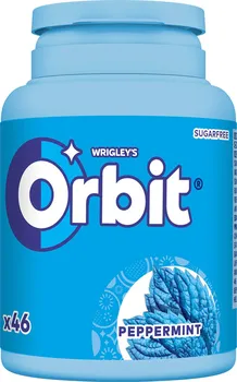 Žvýkačka Orbit Peppermint Dražé 64g Dóza
