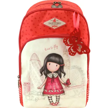 Školní batoh Školní batoh Santoro London - Time To Fly, Rozměry: 44 x 28,5 x 14 cm