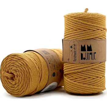 Příze MMboutique bavlněná šňůra Premium 5mm Ochre