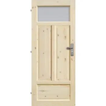 Interiérové dveře Interiérové dveře z masivu VERONA 1S 80L borovice