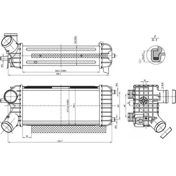 Chladič motoru Chladič turba HART 621 262