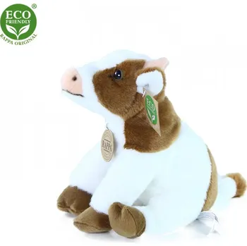 Dětské zboží Plyšová kráva 19 cm ECO-FRIENDLY