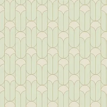 Tapeta Vliesová tapeta Green&Co PARIS zelená 0,53x10,05 m