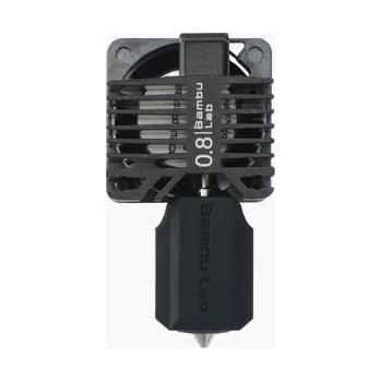 3D tisk BAMBU Lab Complete Hotend Assembly withHardened Steel Nozzle - P1P, 0,8mm