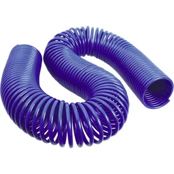 Zahradní hadice Mebra Plastik hadice spirálová polyamid PA11 modrá 8/6 mm 30 m