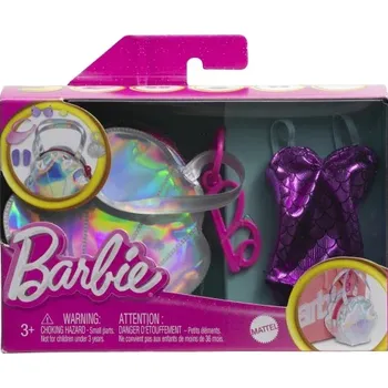 Panenka Barbie Kabelka mušle s doplňky