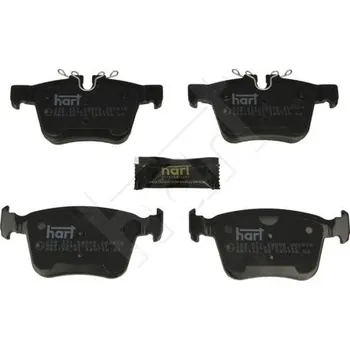 Brzdová destička Sada brzdových destiček, kotoučová brzda HART 258 571
