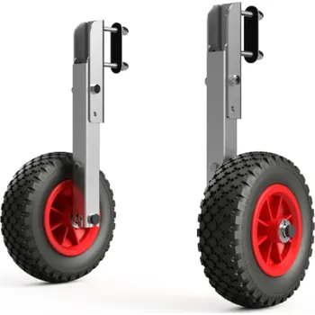 Vodácké vybavení SUPROD Transportní kolečka na člun HD200 plastové černo/červené