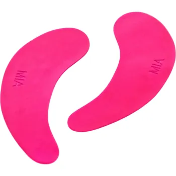 Přípravek na tvář Mia Pro Lashes DROP SHAPE silikonové podložky pod oči 1 pár Barva: Růžová