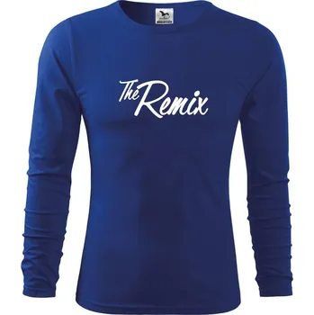Chlapecké tričko The Original-The Remix - Triko dětské Long Sleeve - 122 cm/6 let ( Královská modrá )